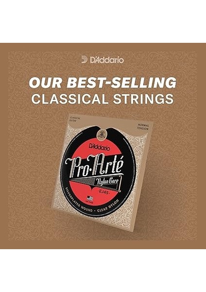 EJ45 Pro-Arte Normal Tension Klasik Gitar Teli modelleri