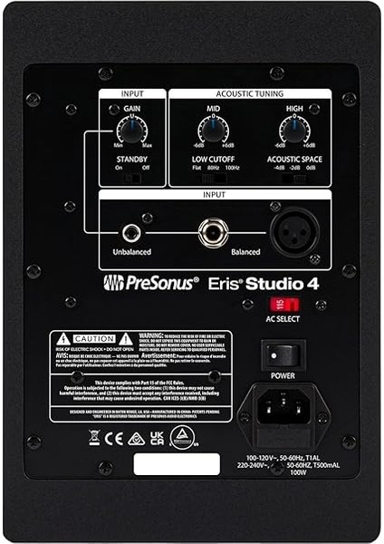 Eris Studio 4 | 4.5" 2-Yollu Aktif Stüdyo Monitor, Ebm Waveguide fiyatları