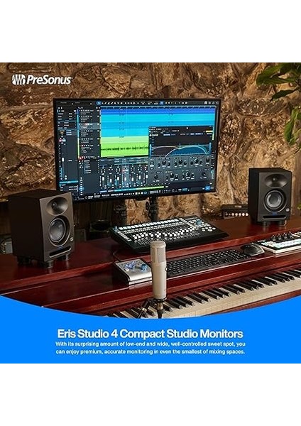Eris Studio 4 | 4.5" 2-Yollu Aktif Stüdyo Monitor, Ebm Waveguide modelleri