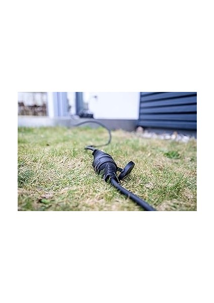 Kaliteli Kauçuk Uzatma Kablosu (25 M, IP44, Dış Mekan Için Kablo), Siyah fiyatları