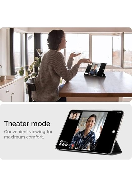 iPad Pro 11 Inç (2022 / 2021) ile Uyumlu Kılıf Liquid Air Folio Black - ACS05466 modelleri