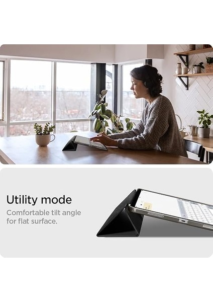 iPad Pro 11 Inç (2022 / 2021) ile Uyumlu Kılıf Liquid Air Folio Black - ACS05466 fırsatları