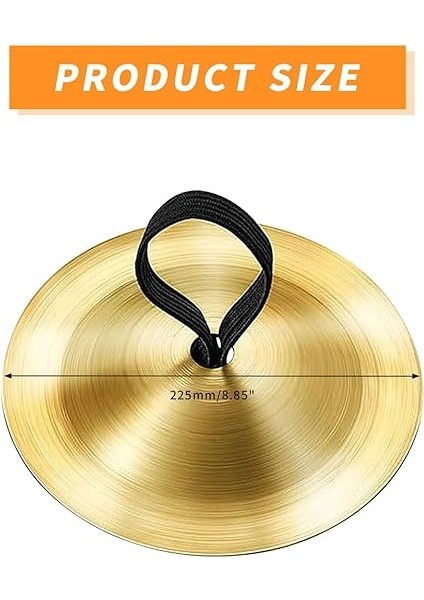 1 Çift Parmak Zil, Mini Göbek Dansı Parmak Ziller Pirinç El Zilleri, Dansçı Partisi Için Tek El Parmak Müzik Aleti (Altın Tonu) fiyatları