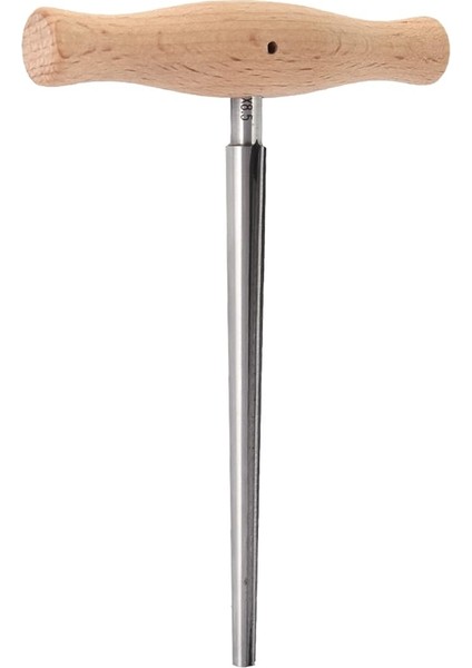 Rayba Keman Peg Delik Raybası 1:30 Konik, 3/4 ve 4/4 Kemanlar Için Ahşap Saplı, Keman Tamir ve Bakımı Için Hassas Rayba Aleti