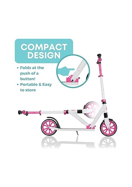 Nl 205 Katlanabilir Scooter - Pembe indirimleri