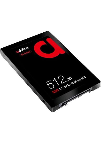512GB 500-450 Mb/s 2.5” Sata Iıı 6gb/s SSD AD512GBS20S3S