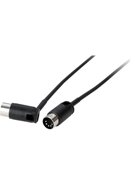 Bmıdı-Pb2 – 60 cm Uzunluk – Çok Yönlü Konnektörlere Sahip Alan Tasarruflu Midi Kablo, Pedallar ve Tüm Midi Uygulamaları Için Mükemmel