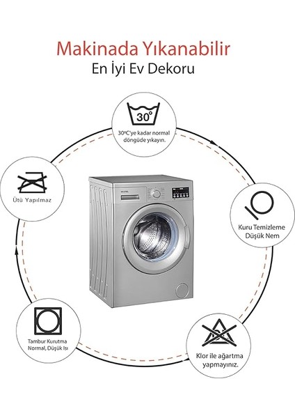 Banyo Paspası, 2li Set Banyo Halısı Kaymaz Taban, Makinede Yıkanabilir indirimleri