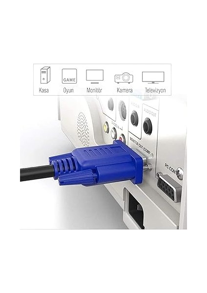 VGA Görüntü Kablosu 1.5 Metre (C-506) fırsatları