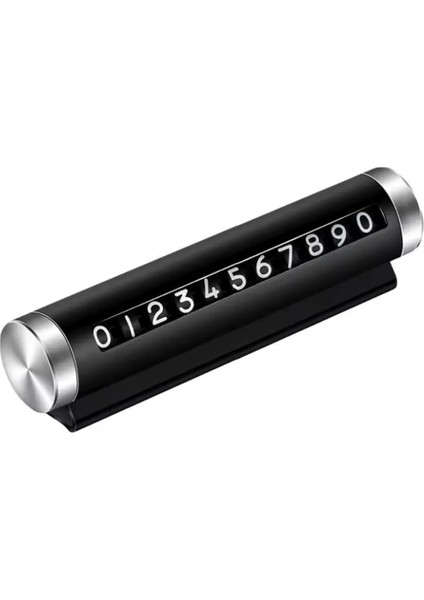Manyetik Telefon Numaratörü – Alüminyum Gövde, Geçici Parkmatik, Çevirmeli Sistemli Oto Içi Park Numarası Gösterici, Güneşe Dayanıklı fiyatları