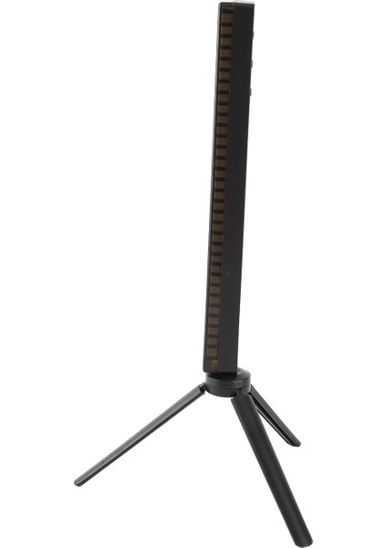 LED Rgb Renkli Işıklar, Müzik Işık Sesi Aktif Ortam Işık Çubuğu USB 32PCS WS2812 LED Ic Lamba Boncukları Ritim Pikap, Lamba ile Şarj Edilebilir Siyah (D10-RGB)