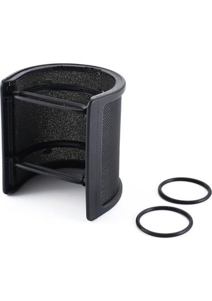 Pop Filtresi Profesyonel Metal Mikrofon Pop Filtresi Ka Anı Patlama Önleyici Net Kapasitör Rüzgar Geçirmez Mikrofon Anti Gürültü Net Kapak modelleri