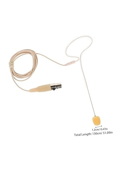 Kablosuz Mikrofon Kulaklığı Sahne Pc Yayın Için Kulak Kancalı Mikrofon Kulak Üstü Konforu fiyatları