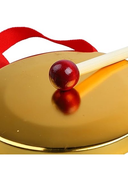 Gong Müzik Enstrümanı, El Gong Mini Taşınabilir Müzik Aleti Açık Hava Oyuncağı, Geleneksel Çince Vurmalı Çalgı, Geleneksel Çin Perküsyonları Için Çekiçli Gong (12 Cm) indirimleri