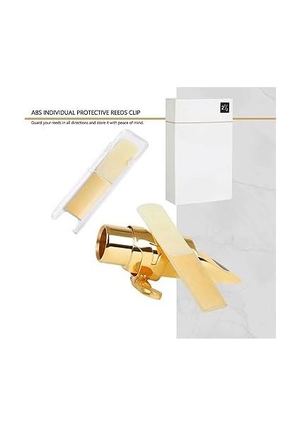 10 Adet Profesyonel Bb Soprano Saksafon Kamışlar 2.5 Gücü Geleneksel Sax Kamışlar Yeni Başlayanlar Için Klasik Veya Caz Için indirimleri