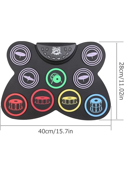 Rulo Davul Seti Silikon Rulo Elektronik Davul Rulo Davul Setleri Yeni Başlayanlar Için Taşınabilir Davul Setleri indirimleri