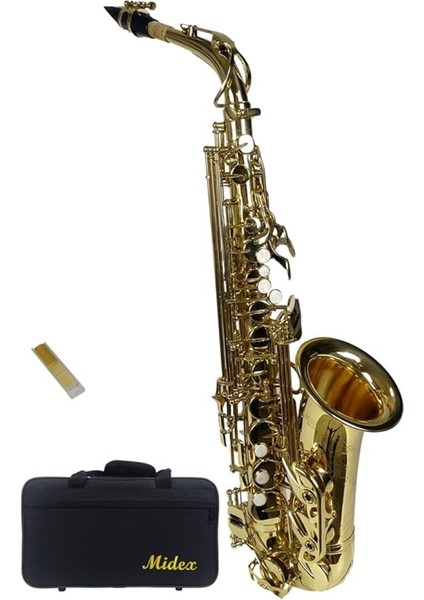 SF-8000 Gold Profesyonel Alto Saksafon Çanta ve Aksesuar Dahil (Mib)