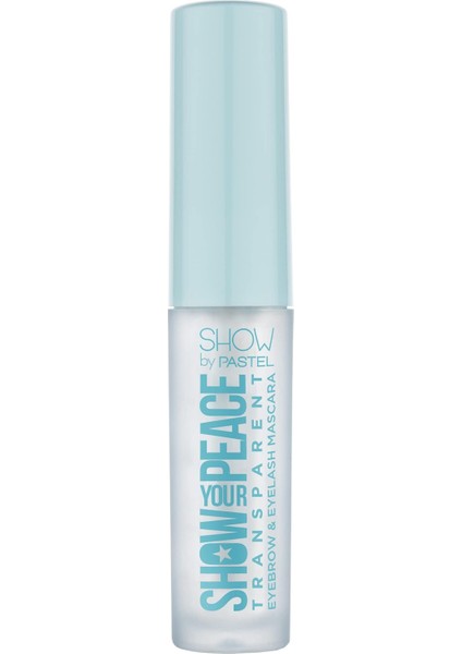Show Show Your Peace Transparent Eyebrow & Eyelash Mascara - Transparan Kaş ve Kirpik Maskarasi