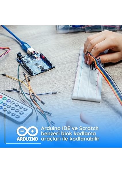 Robotik Kodlama Seti 145 Pcs (Arduino Temelli - Kutulu ve E-Kitaplı) modelleri