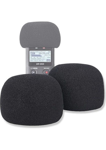 DR05X Ön Cam Köpük Filtresi Tascam DR-05X Dr-05 Taşınabilir Dijital Kayıt Cihazlarına Uyar, DR05X Mikrofon Ön Cam Pop Filtresi Tarafından (2 Adet)