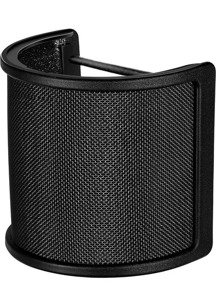 Mikrofon Mikrofon Pop Filtre Köpük Katmanlı Ön Cam Rüzgar Koruması Stüdyo Için Rüzgar Koruması