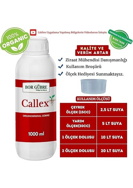 Içerikli Sıvı Organik GÜBRE-1000 Ml-Kalsiyum Ihtiyacını Giderir Güçlendirir, Korur fiyatları