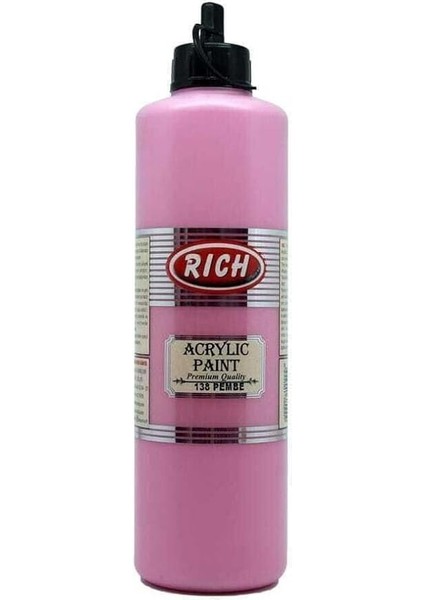 Rıch 500-138 Akrilik Boya 02344 Pembe 500 cc