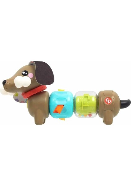 Köpekçikle Eğlenceli Aktiviteler Bebeklerin Duyularını ve Ince Motor Becerilerini Geliştirmeye Yardımcı Fisher-Price Fp Pets Hareketli Köpekçik HTW91 fırsatları