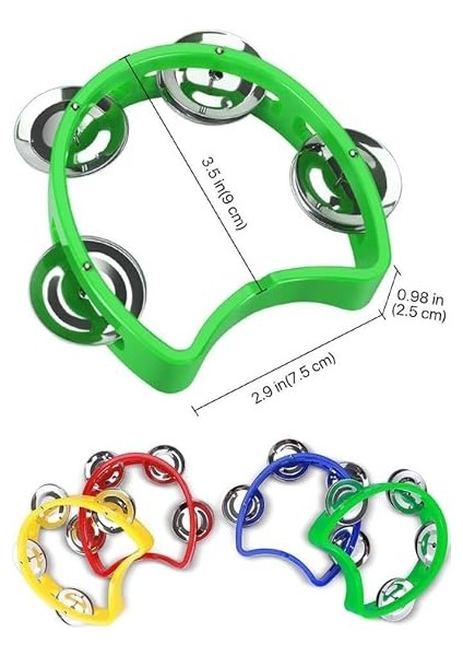 ORF-TF-05GR Örf Aletleri Zilli Tef Yeşil (1 Adet) modelleri