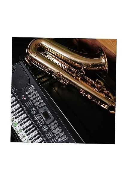 Piyano Klavye Çıkartmaları - Yeni Başlayanlar Için Mini Çıkartmalar 88/61/54 Tuşlar Kolay Soyun ve Yapıştırın Tüm Piyanolar Için Güvenli modelleri