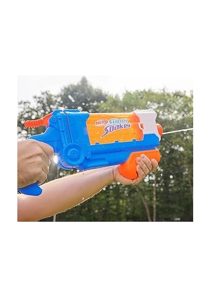 Super Soaker Çevrilerek Doldurulan Su Tabancası, 4 Farklı Püskürtme Şekli, Hızlı Dolum, 30 Sıvı Ons Kapasiteli Su Tankı, Su Oyuncakları indirimleri