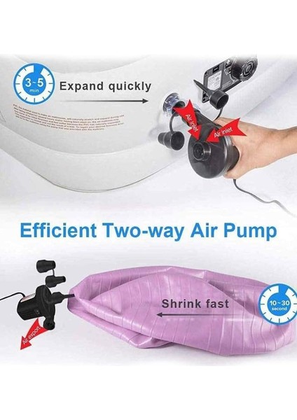 Hava Pompası Şişme Yatak Vakumlu Poşet Hava Kompresörü modelleri