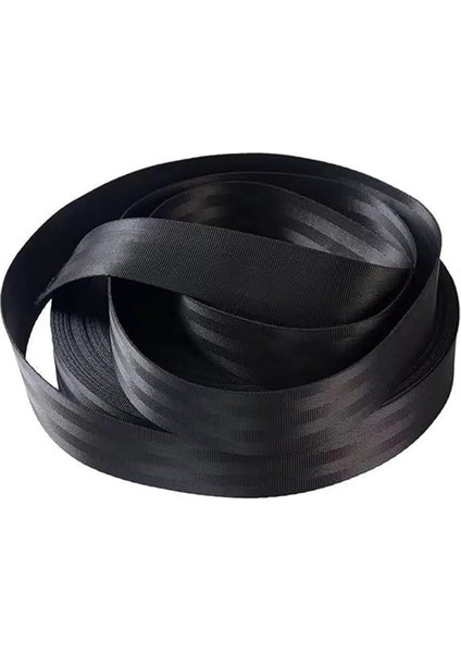 Renkli Emniyet Kemeri (Şeritli) Orjinal, Oto Emniyet Kemeri Polyester.,yüksek Dayanıklı, Orjinal, Oto Güvenlik, Şerit Desenli (15 Metre)