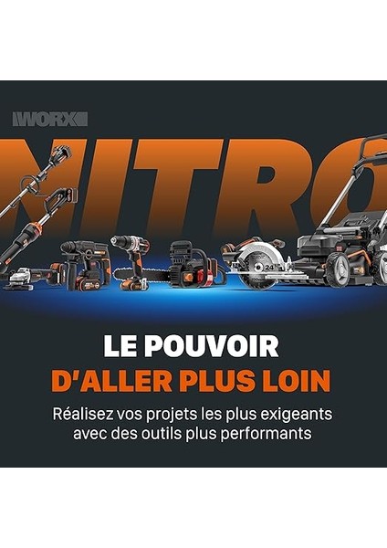 WG633E 20VOLT 4.0AH. Li-Ion 56BAR Kömürsüz Basınçlı Yıkama Tabancası + 2 Parça Yıkama Seti modelleri