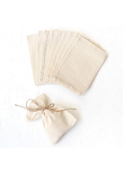 Düz Krem Ham Bez Kese, 10X15 cm 10 Adet fiyatları