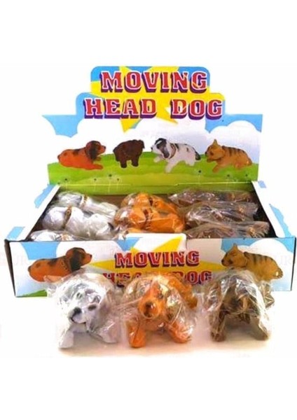 Kafa Sallayan Araç Içi Nostaljik Büyük Boy Köpek Retro Aksesuar Nubuk Yüzeyli Sevimli Süs fırsatları