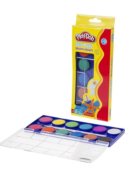 Suluboya 12 Renk Büyük