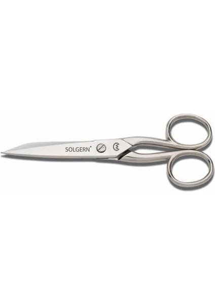 Buğz M-218 Sivri Uçlu Iplik Temizleme Makası No: 5,5 Inç / 13,97 cm - Nikel Kaplama