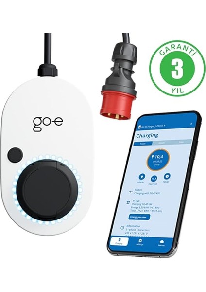 Charger Gemini Flex 22 Kw Elektrikli Araç Hızlı Şarj Cihazı (Mobil/sabit) modelleri