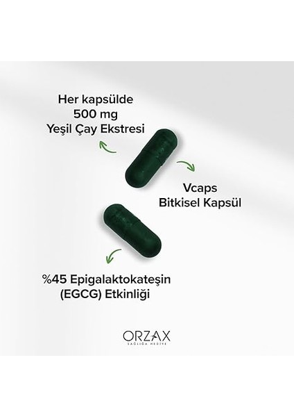 Ocean Green Tea 500 Mg 60 Kapsül modelleri