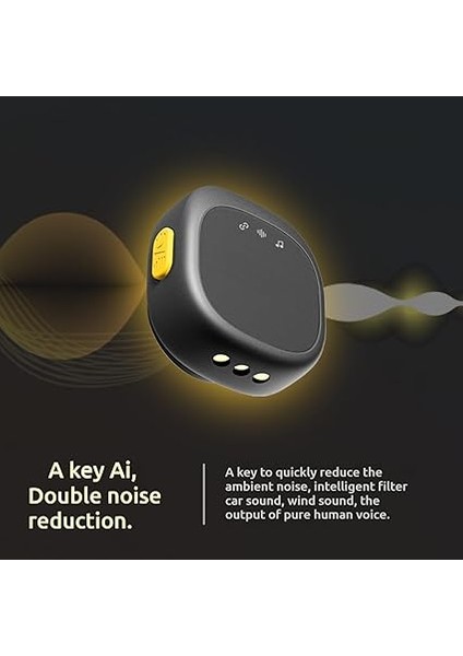 Kablosuz Yaka Mikrofonu Çiftli – 48KHZ Hd Ses, Aı Çift Gürültü Engelleme, 50M Çekim Mesafesi, 1 Sn Otomatik Eşleşme, Taşınabilir Şarj Kutulu, (Lightning/type-C Alıcı) | D07 modelleri