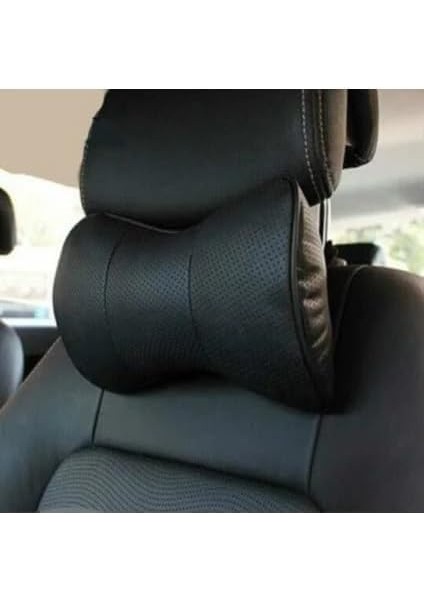 Boyun Yastığı, Araba Koltuk Başlığı, Ortopedik Boyun Yastığı, Oto Koltuk Başlığı, Oto Boyun Yastığı, Siyah, 2 Adet fırsatları