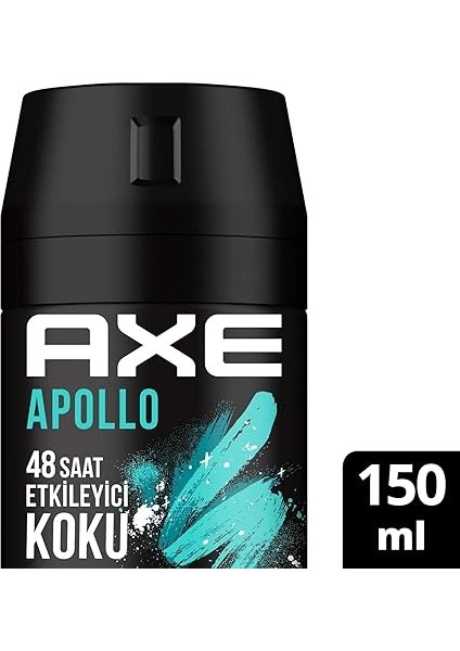 Erkek Sprey Deodorant Apollo 48 Saat Etkileyici Koku Vücut Spreyi 150 ml fiyatları