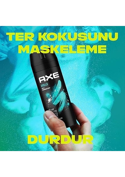Erkek Sprey Deodorant Apollo 48 Saat Etkileyici Koku Vücut Spreyi 150 ml modelleri