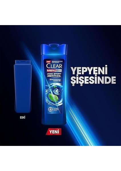 Men Kepeğe Karşı Etkili Şampuan Cool Sport Menthol 350 ml fırsatları