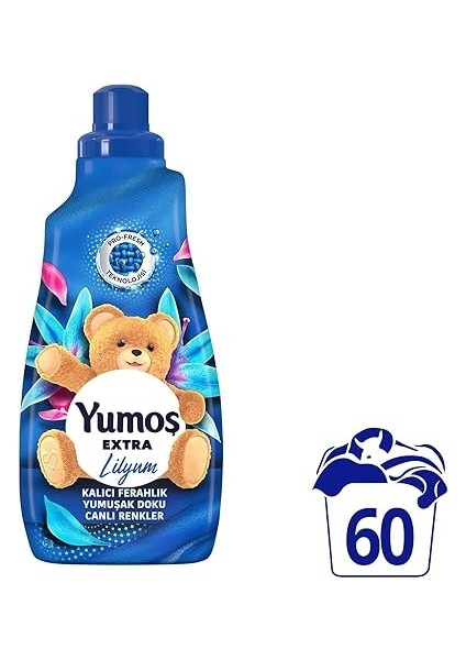 Extra Çamaşır Yumuşatıcısı Lilyum 1440 ml fiyatları