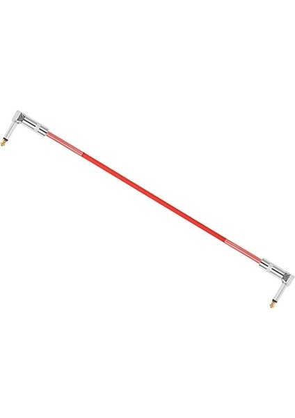 Gitar Kablosu Yama Kabloları 6.35 Pedal Kurulu Kabloları Gitar Kabloları Yama Kabloları Gitar Enstrüman Kablosu Ses Kablosu Gitar Yama Kabloları Gitar Pedalı Kabloları Pvc Kırmızı