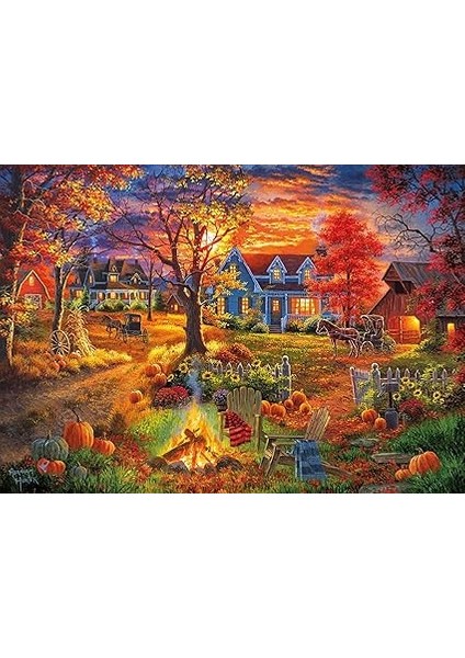 Games 1000 Parça Sonbahar Köyü Puzzle fiyatları