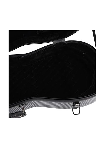 Fiber Keman Vaka 4/4 Keman Çantası Siyah Yumuşak Dolgu Keman Depolama Kutusu Higrometre fırsatları