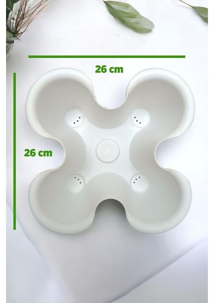 Katlı Şanslı Yonca Tasarımlı Dekoratif Saksı Seti, 26.5 x 26.5 Cm, Çiçek ve Bitki Sebze Yetiştirme, Bahçe Salon Mutfak Saksı Seti (Bronz) modelleri